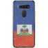 Haitian Flag Distressed LG K51/Q51 Clear Case
